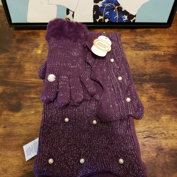 Girl's scarf set - Picture 1 of 2